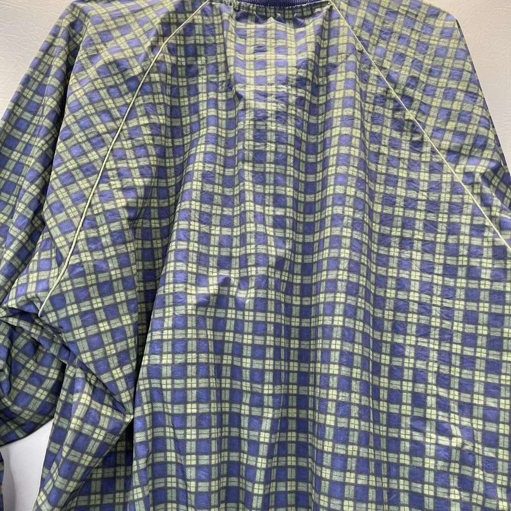 Vintage Catalina Pullover Golf Windbreaker Green Gold Classic Cosplay Medium